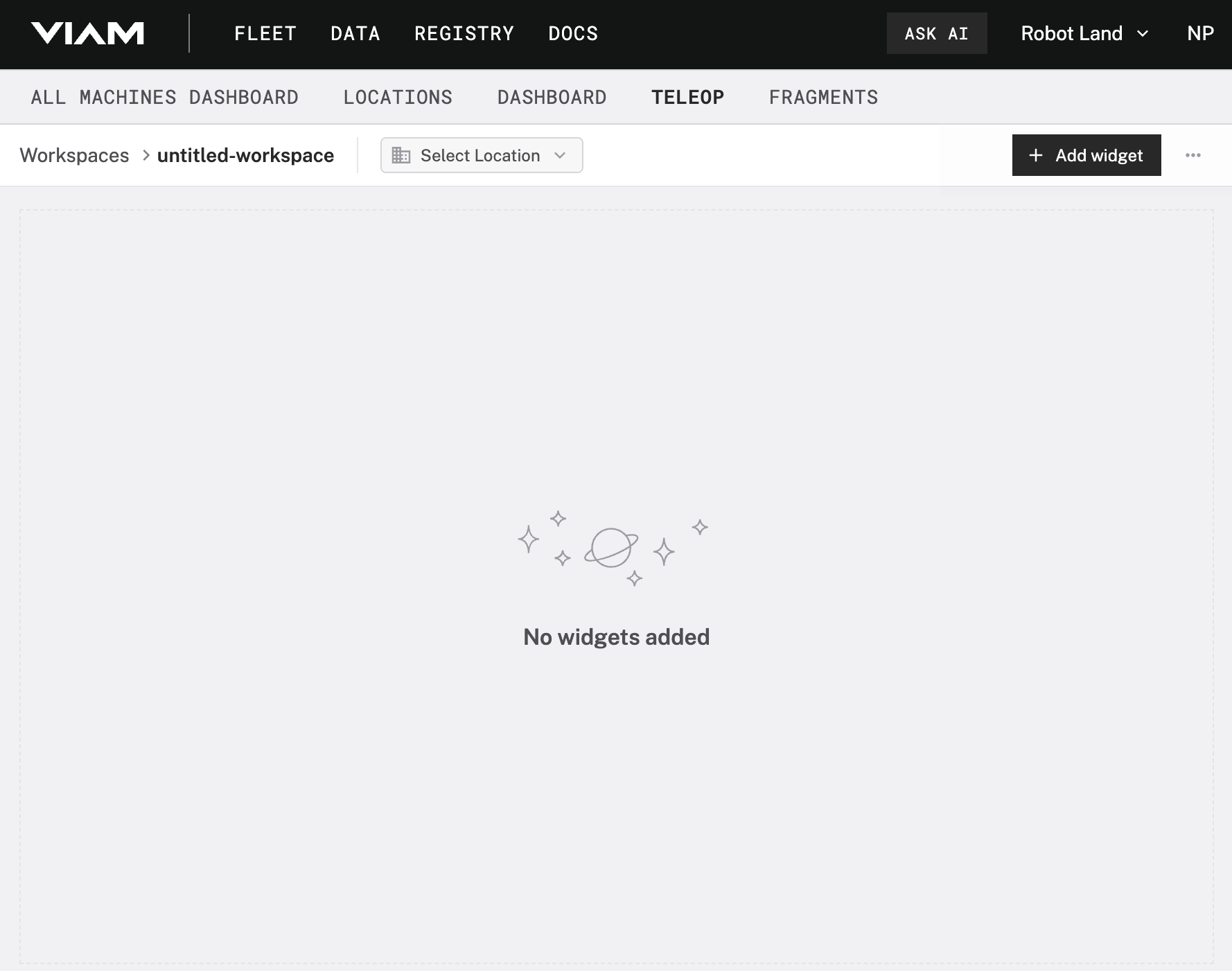 Blank teleop page.
